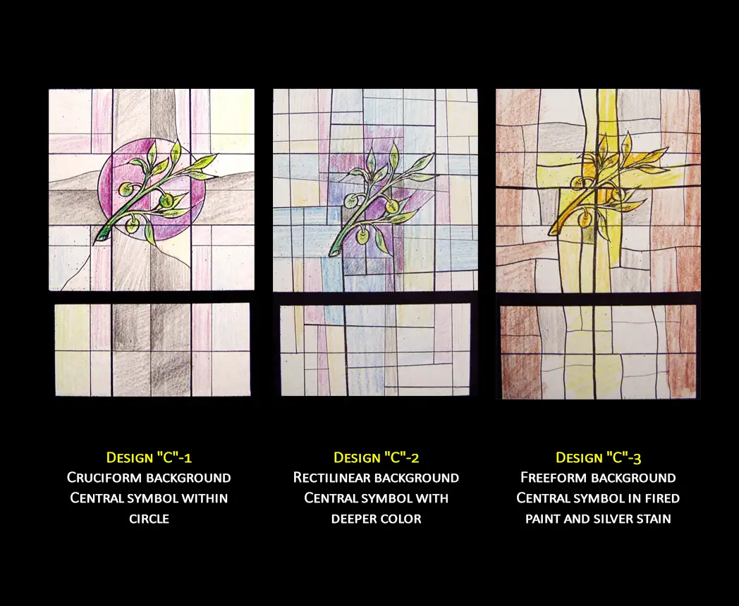 more stained glass design samples